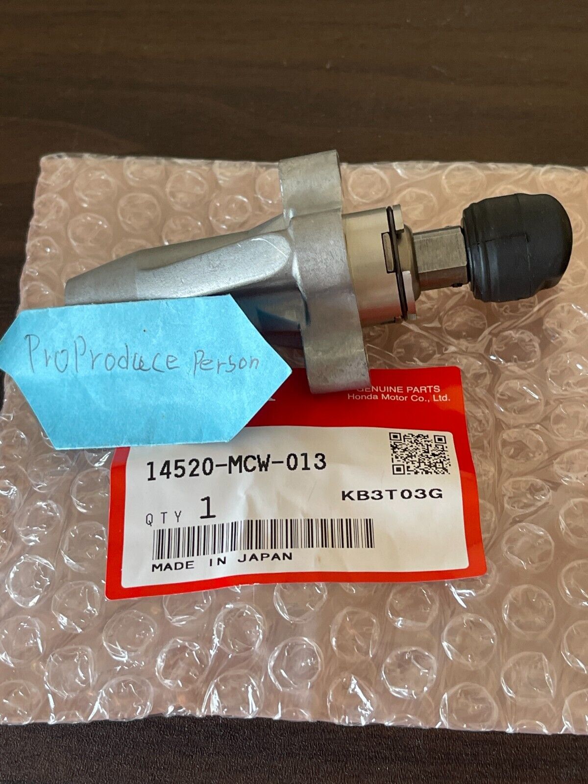 Genuine Honda Cam Chain Tensioner VFR800 VFR800X Crossrunner 14520-MCW-013 NEW