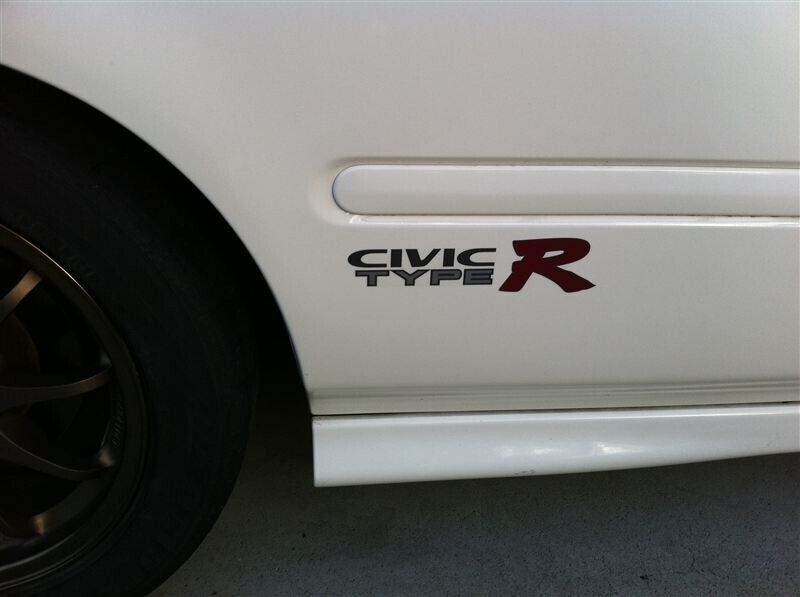 Genuine Honda Rear Gate Back Door Decal Sticker CIVIC TYPE-R 75717-S03-Z00ZAOEM