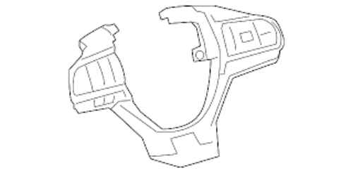 Toyota OEM Lexus 84250-33520 ES350/300H,GX460 RX450H/350 STEERING PAD SWITCH