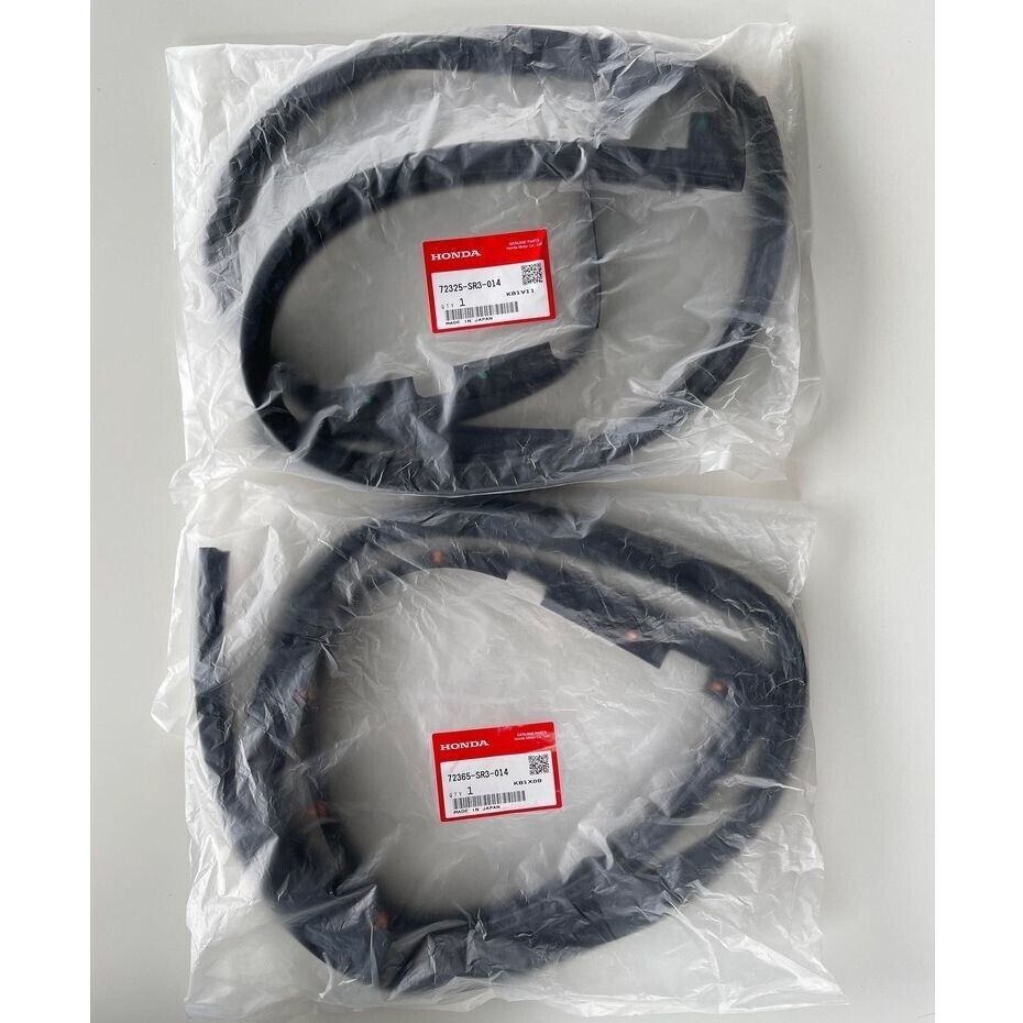Genuine HONDA 1992-95 CIVIC EG4 EG6 Front Door Sub Seal RH & LH set