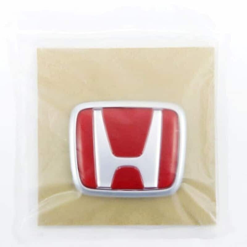 Genuine Honda OEM S2000 Red Emblem Badge Set 75700-S2A-000ZE 75701-S2A-000ZE