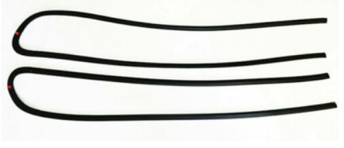 Genuine Honda 88-91 CRX Driver & Passenger Quarter Window Glass Outside Molding