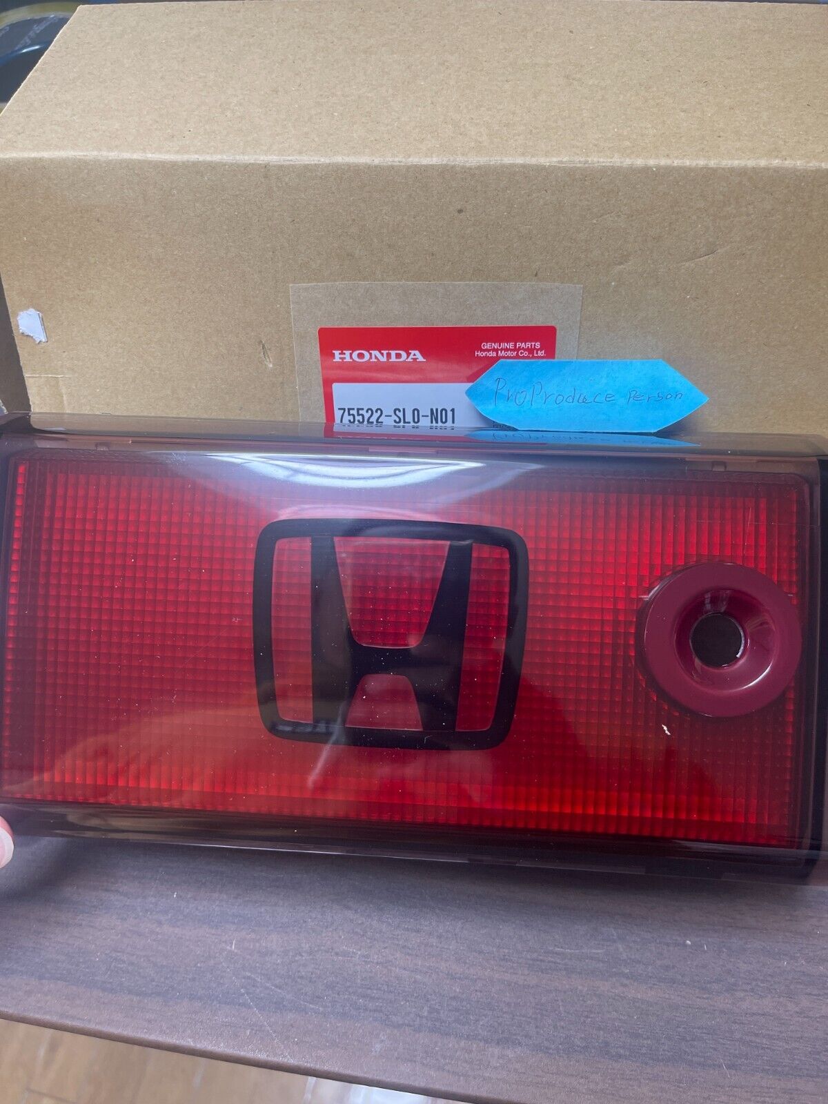 HONDA ACURA H Rear Back Lamp Center lens Panel Garnish GENUINE NSX NA1 NA2