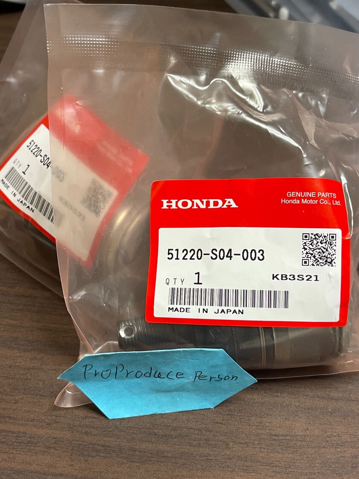 GENUINE HONDA CIVIC 3D / COUPE LOWER BALL JOINT x2 92-00 CR-V CR-X INTEGRA OEM