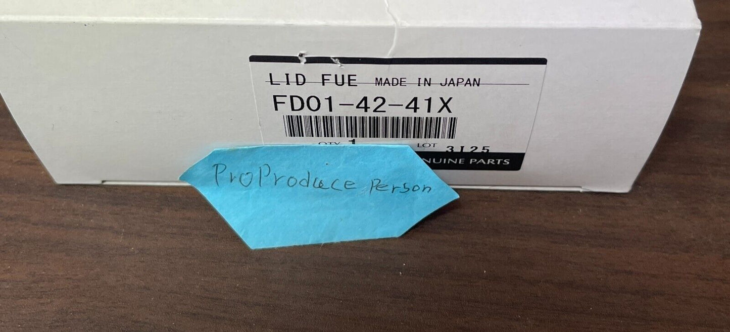 GENUINE MAZDA Fuel Filler Gas Lid Cover OEM RX-7 FD3S NEW
