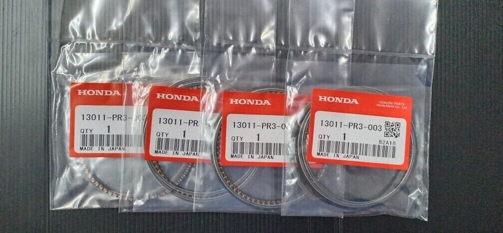 GENUINE HONDA ACURA Piston Ring Set 13011-PR3-003 4pcs B-series 81㎜ Standard