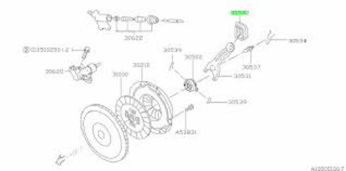 Genuine Subaru OEM Clutch Release Fork Boot Impreza Forester Outback Legacy Baja