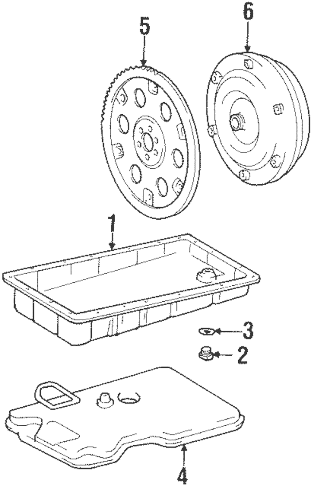 Genuine TOYOTA LEXUS GS300 LS400 SC300 Automatic Transmission Filter 35330-50010