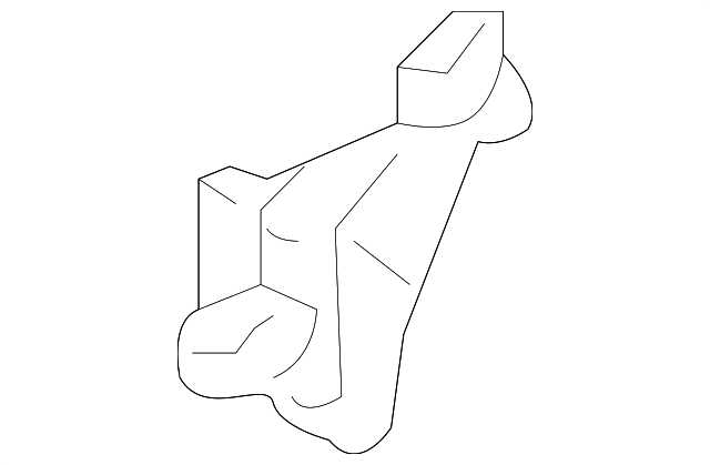 GENUINE TOYOTA OEM 2004-2006 YARIS CLAMP HOOD ROD SUPPORT 53455-52050