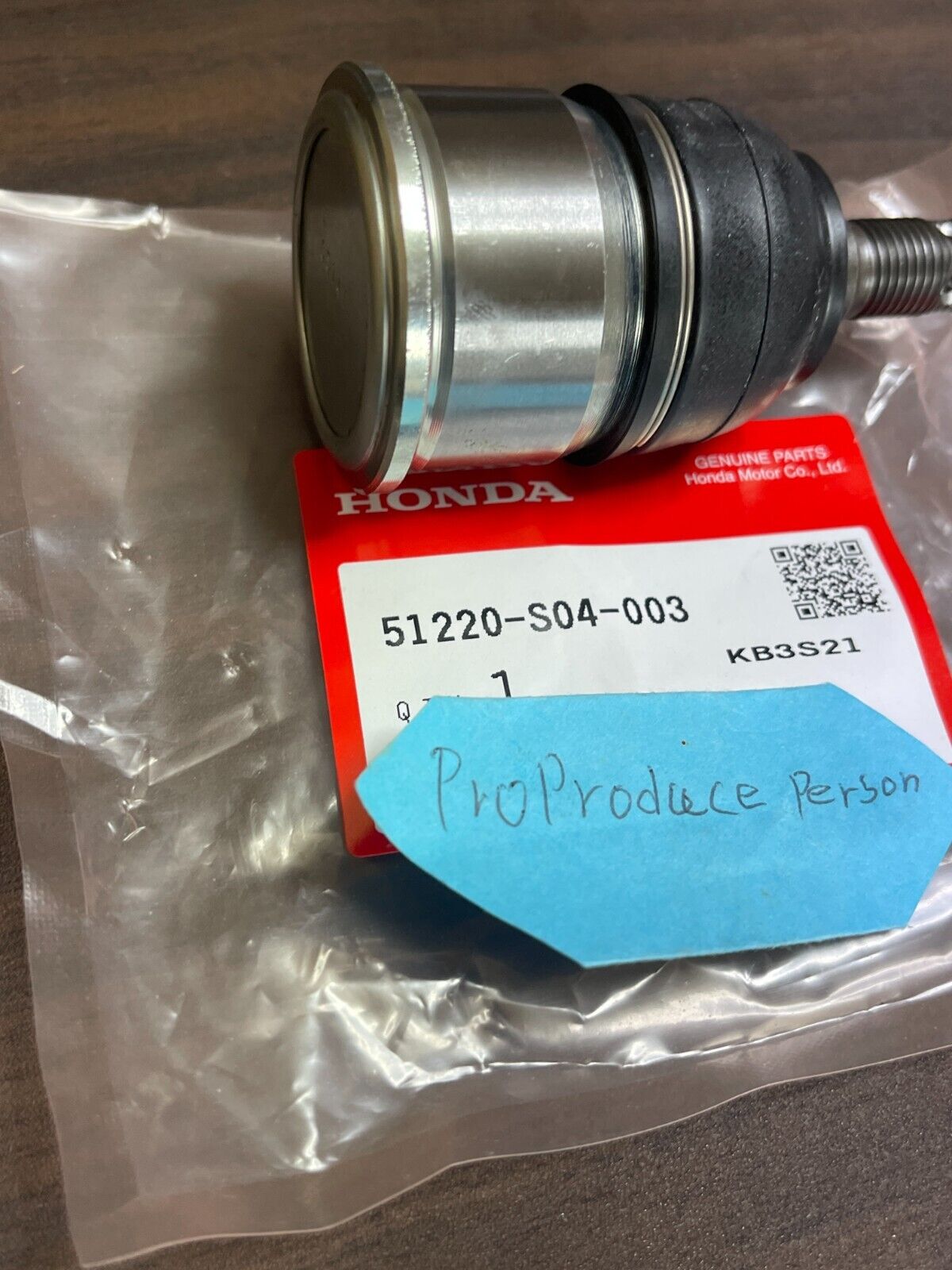 GENUINE HONDA CIVIC 3D / COUPE LOWER BALL JOINT x2 92-00 CR-V CR-X INTEGRA OEM