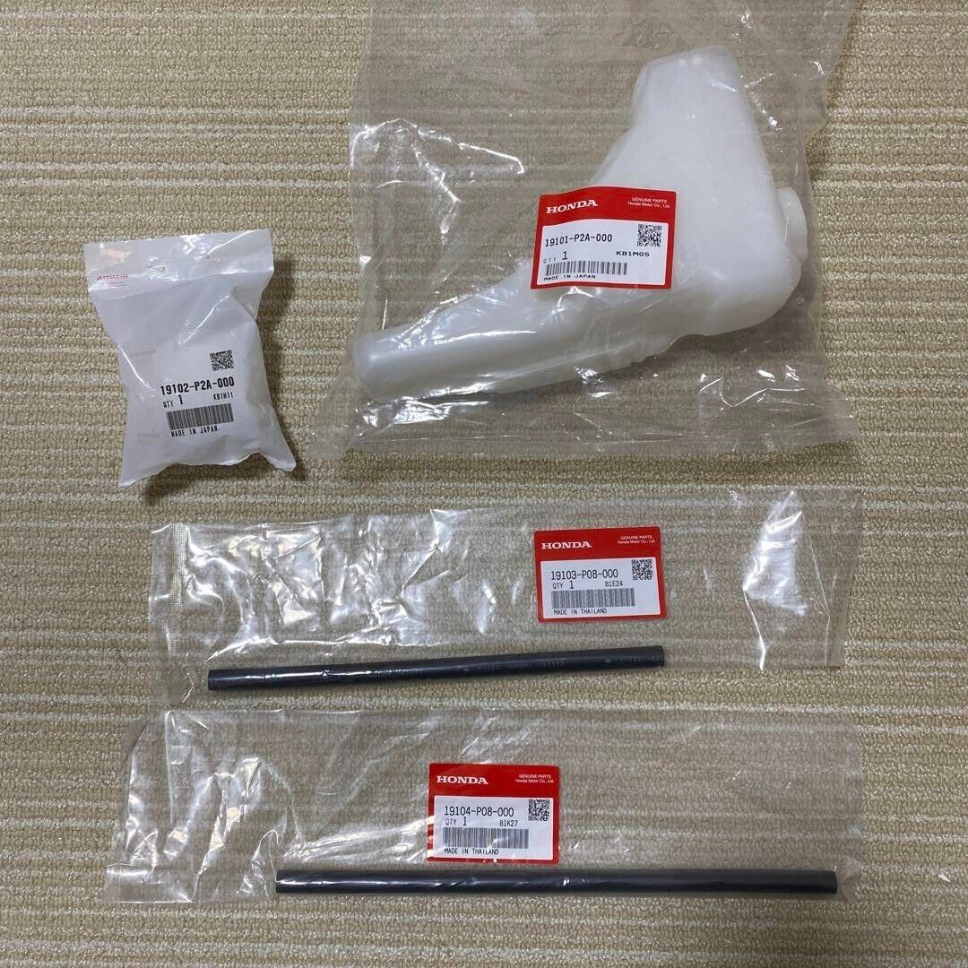 HONDA GENUINE CIVIC Type-R SIR 96-00 Coolant Reservoir Tank 4 ITEM Set OEM JDM