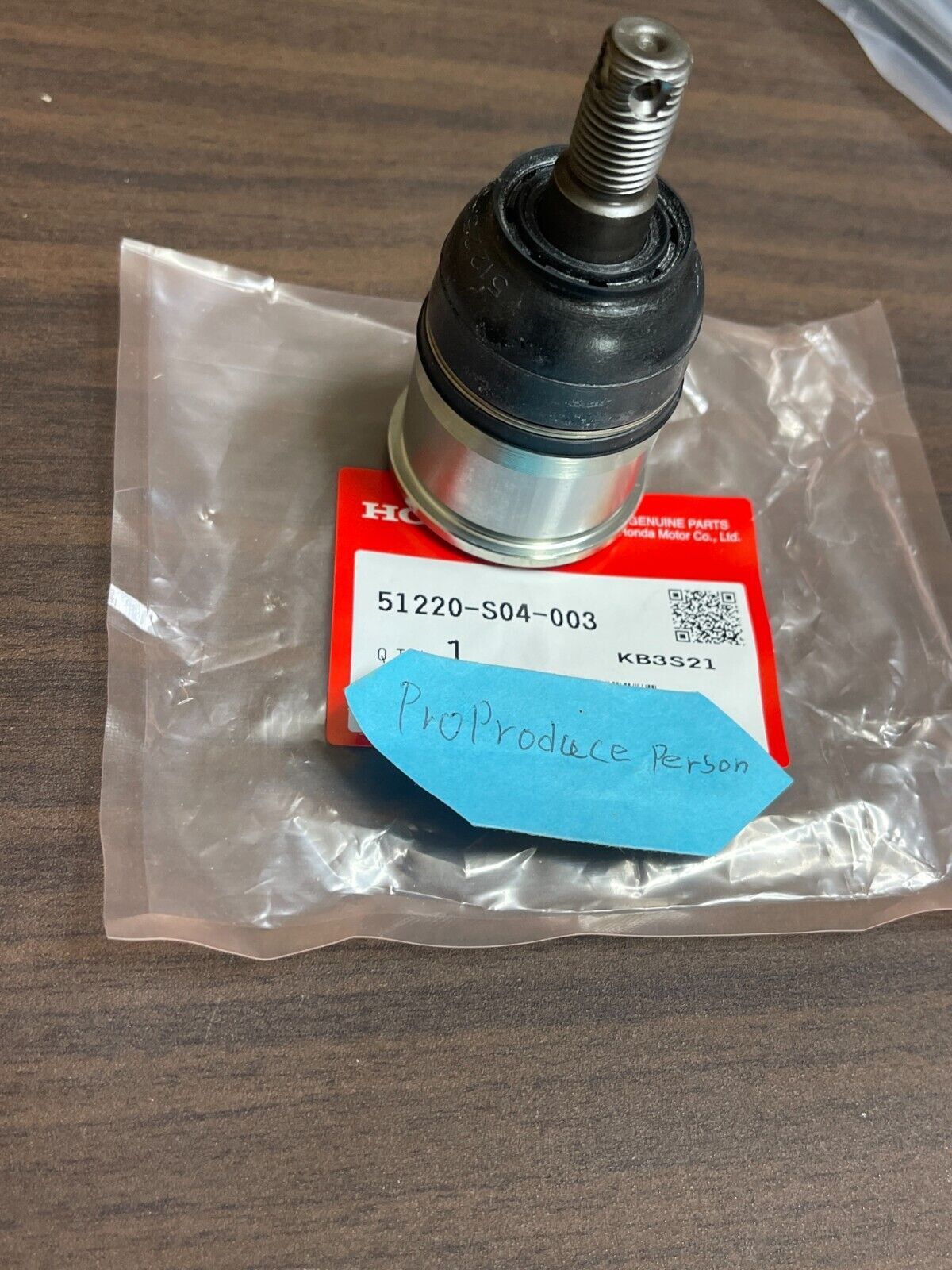 GENUINE HONDA CIVIC 3D / COUPE LOWER BALL JOINT x2 92-00 CR-V CR-X INTEGRA OEM