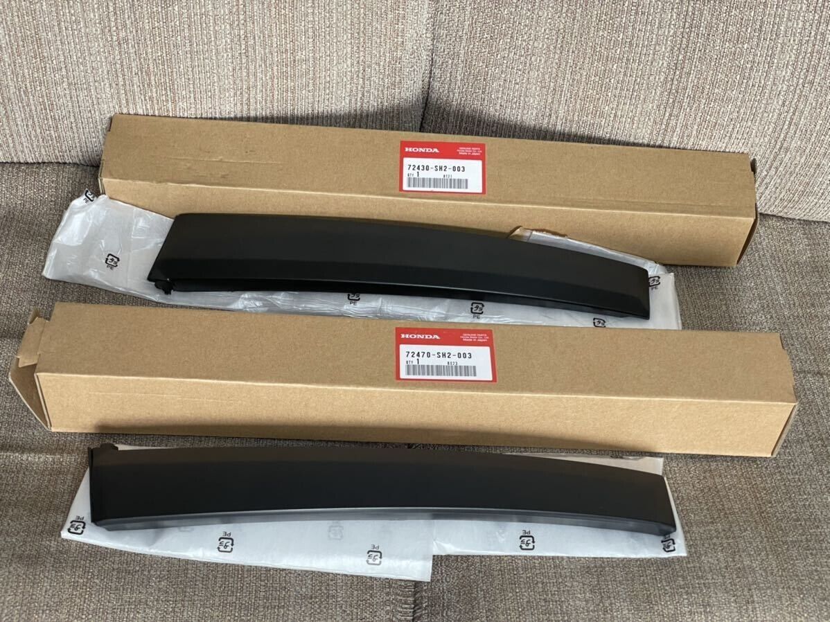 Genuine HONDA 02-06 ACURA Type R Door Garnish Trim Pillar LH & RH SET OEM