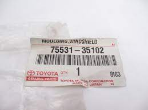 Genuine Toyota OEM 4Runner Pickup 1989-95 Windshield Moulding Outer Upper
