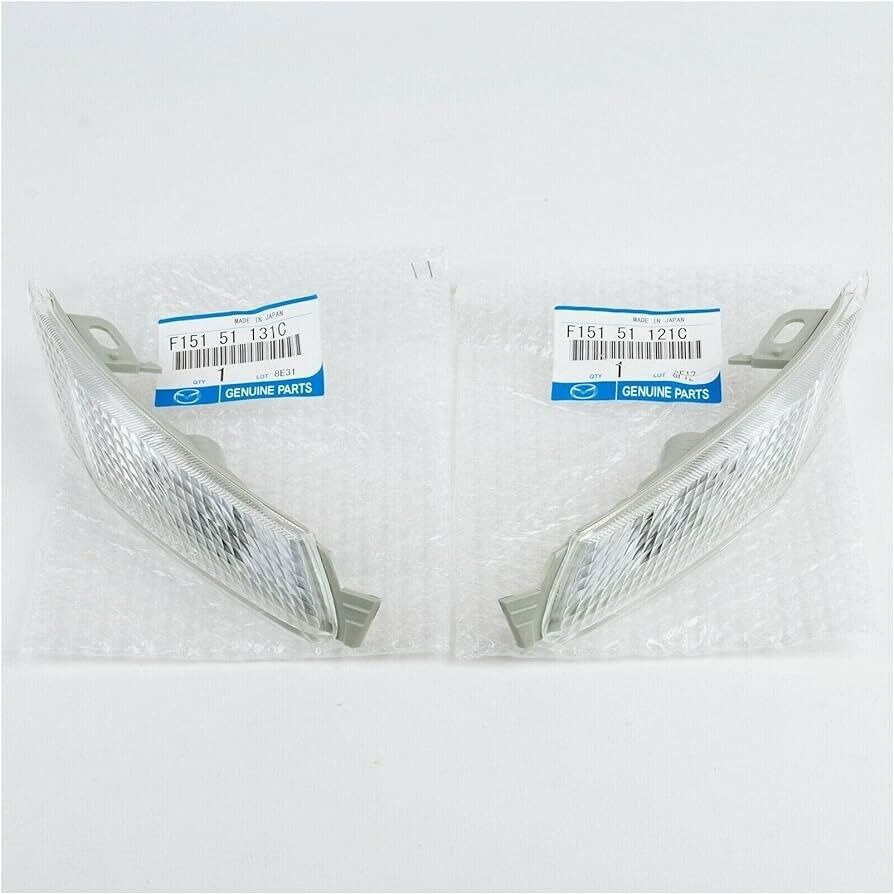 Genuine Mazda OEM RX8 Front Clear Side Marker Lense Kit F151-51-121C 151-51-131C