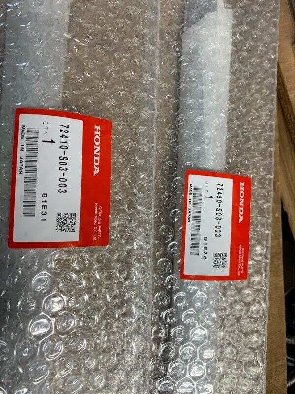 Genuine HONDA Door Window Weather Molding Trims RH & LH SET CIVIC EK9 EK4