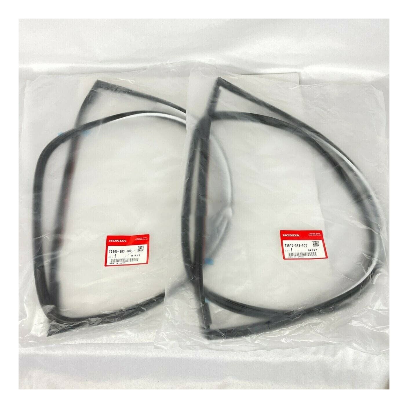 Genuine HONDA Rear Quarter Glass Window Molding Seal CIVIC EG4 EG6 RH & LH ST