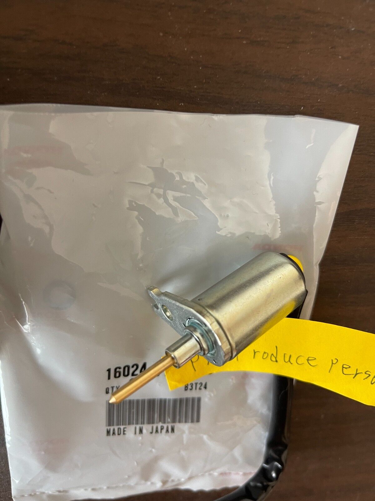 Genuine Honda Solenoid slow cut MINI KEI Truck ACTY 16024-PZ3-000 OEM