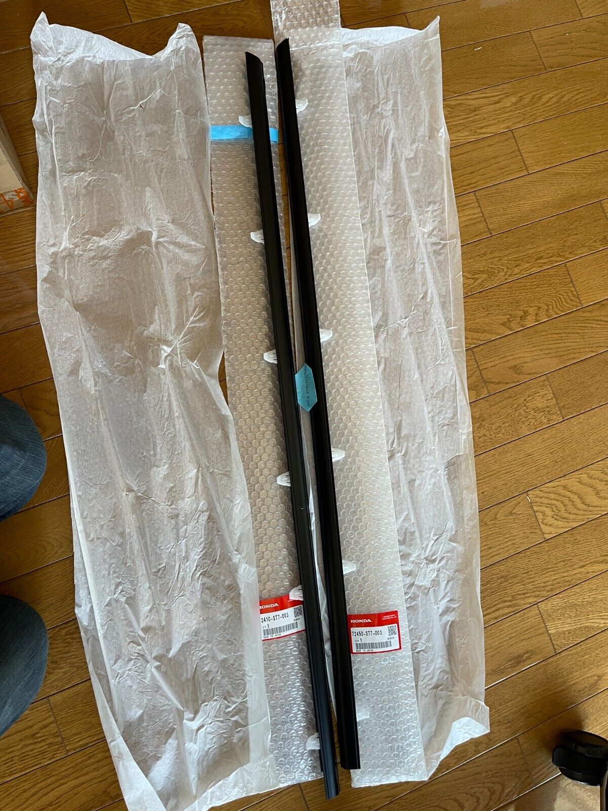 Genuine HONDA Front Door Window Molding RH & LH Set ACURA INTEGRA DC1 DC2 OEM