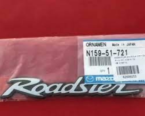 Genuine Mazda OEM MX5 Miata Roadster Rear Chrome Emblem N159-51-721