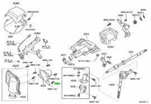 Genuine TOYOTA OEM 4Runner Tacoma Steering Intermediate Shaft 45860-34020