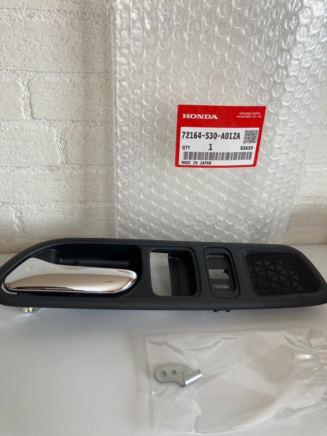 GENUINE HONDA PRELUDE 1997-2001 DRIVER SIDE DOOR HANDLE 72164-S30-A01ZA*