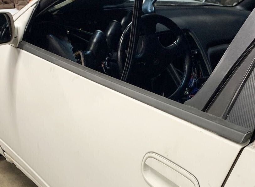 Nissan Genuine Fairlady Z 300ZX Z32 Front Door Outside Molding RH LH Set New