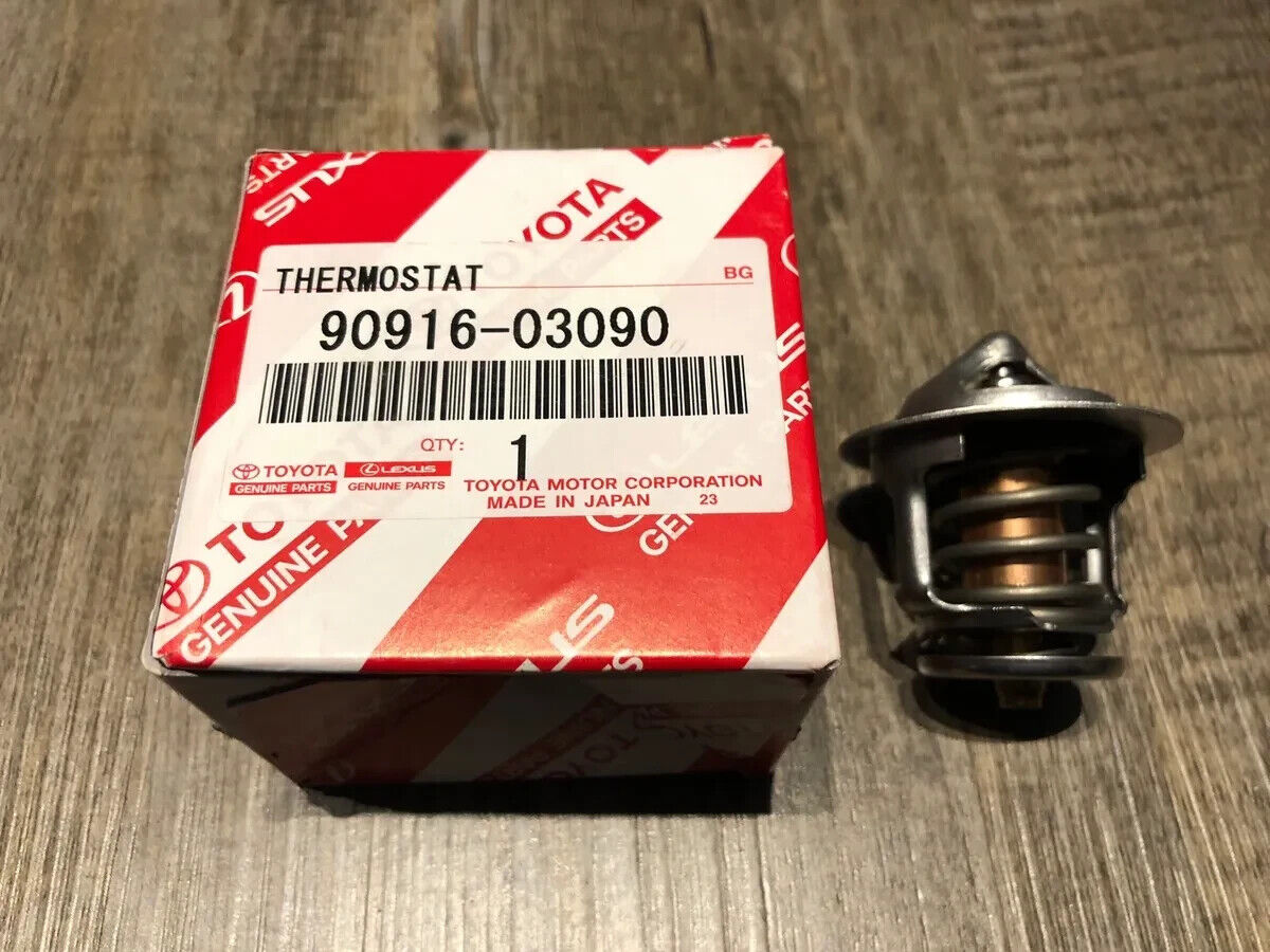 Genuine Toyota OEM Engine Coolant Thermostat with Gasket 90916-03090