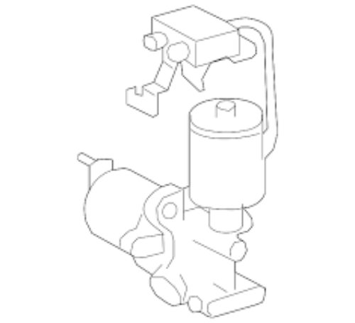 Genuine Toyota OEM ABS Brake Booster Pump For Lexus LS460 460L LS600HL