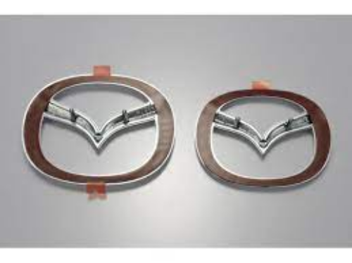 Genuine MAZDA OEM RX-7 FD3S Front & Rear Badge Emblem Set