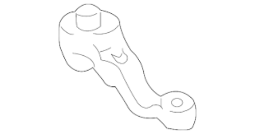 Genuine Toyota OEM Land Cruiser Front Housing Differential Support 52380-60030