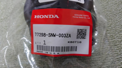 Genuine Honda OEM CIVIC FD2 Type-R Shifter Shift Boot 77298-SNW-003ZA