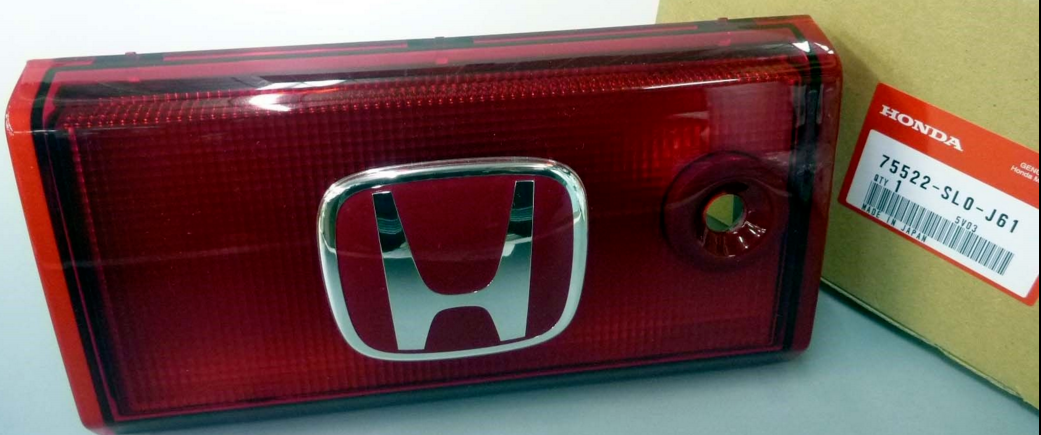 Genuine HONDA NSX NA1 NA2 75522-SL0-J61 Rear Tail Center Panel Garnish OEM