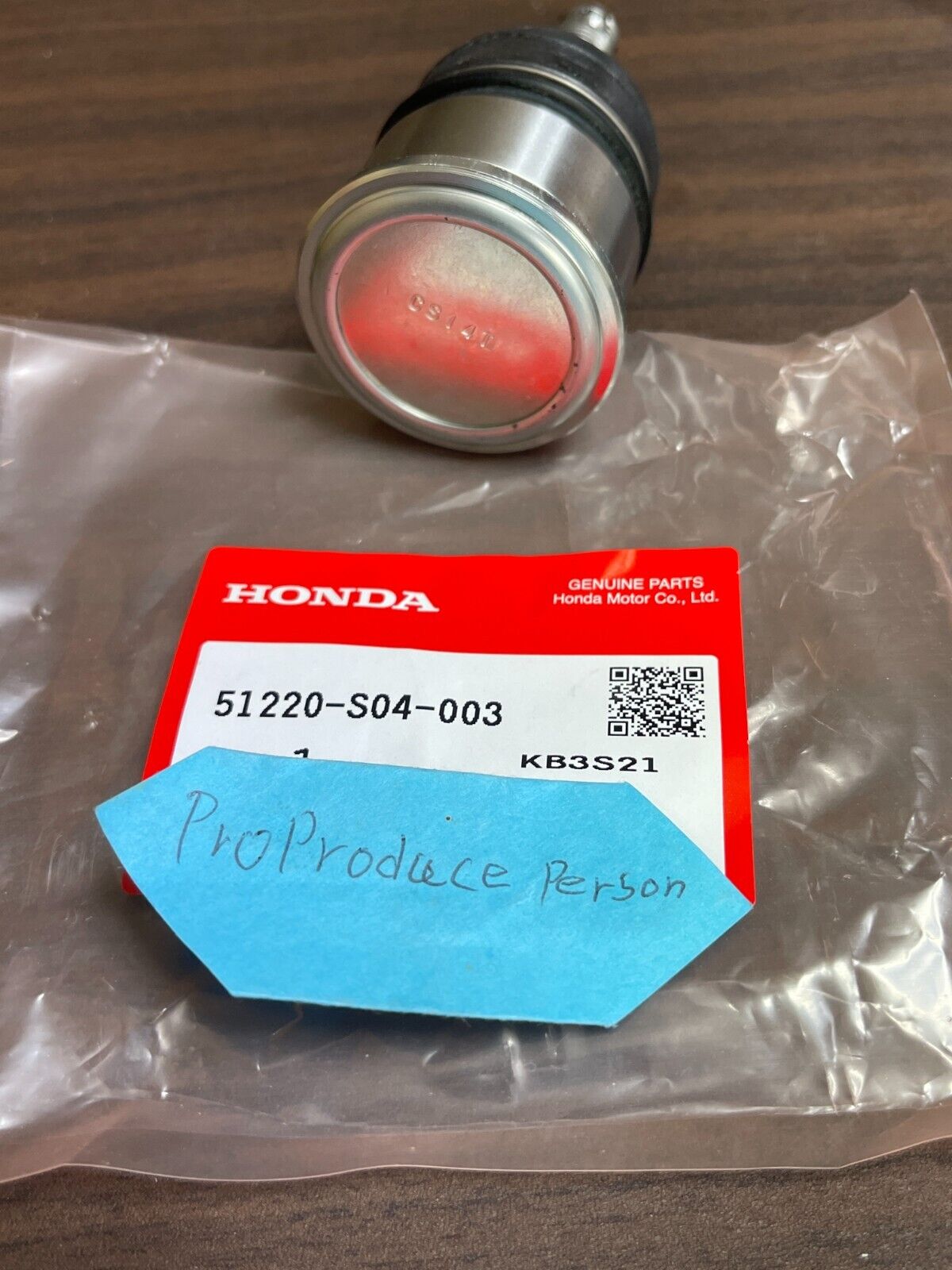 GENUINE HONDA CIVIC 3D / COUPE LOWER BALL JOINT x2 92-00 CR-V CR-X INTEGRA OEM