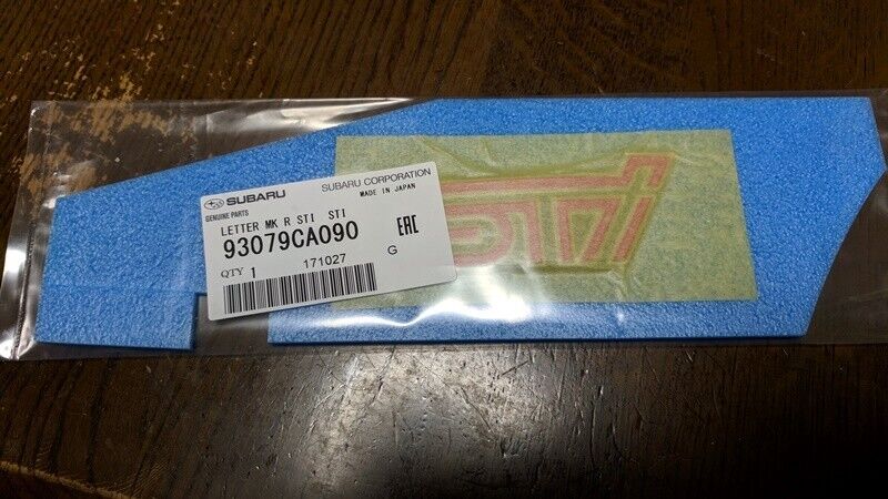 Subaru Genuine Rear Emblem Ornament Badge For BRZ 93079CA090 Japan New
