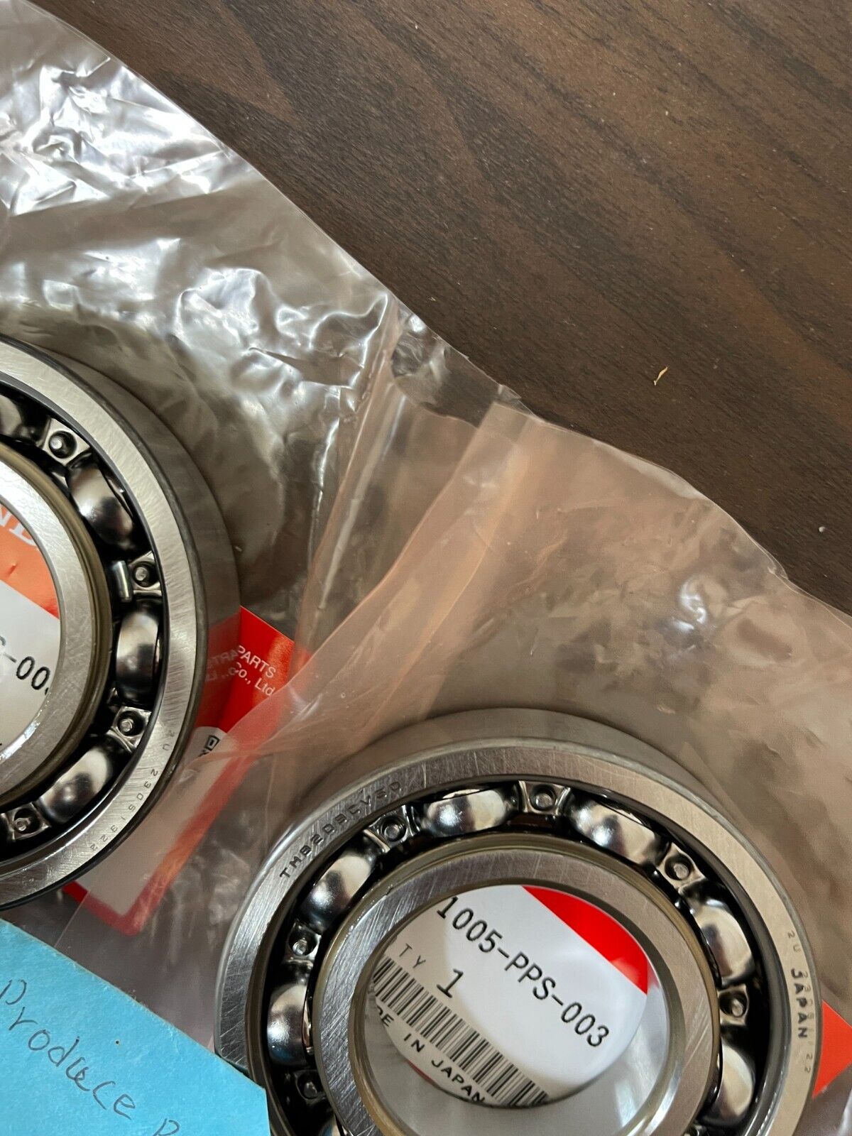 Genuine Honda Integra Type-R LSD Side bew Bearing Set 2 Pcs 91005-PPS-003 OEM