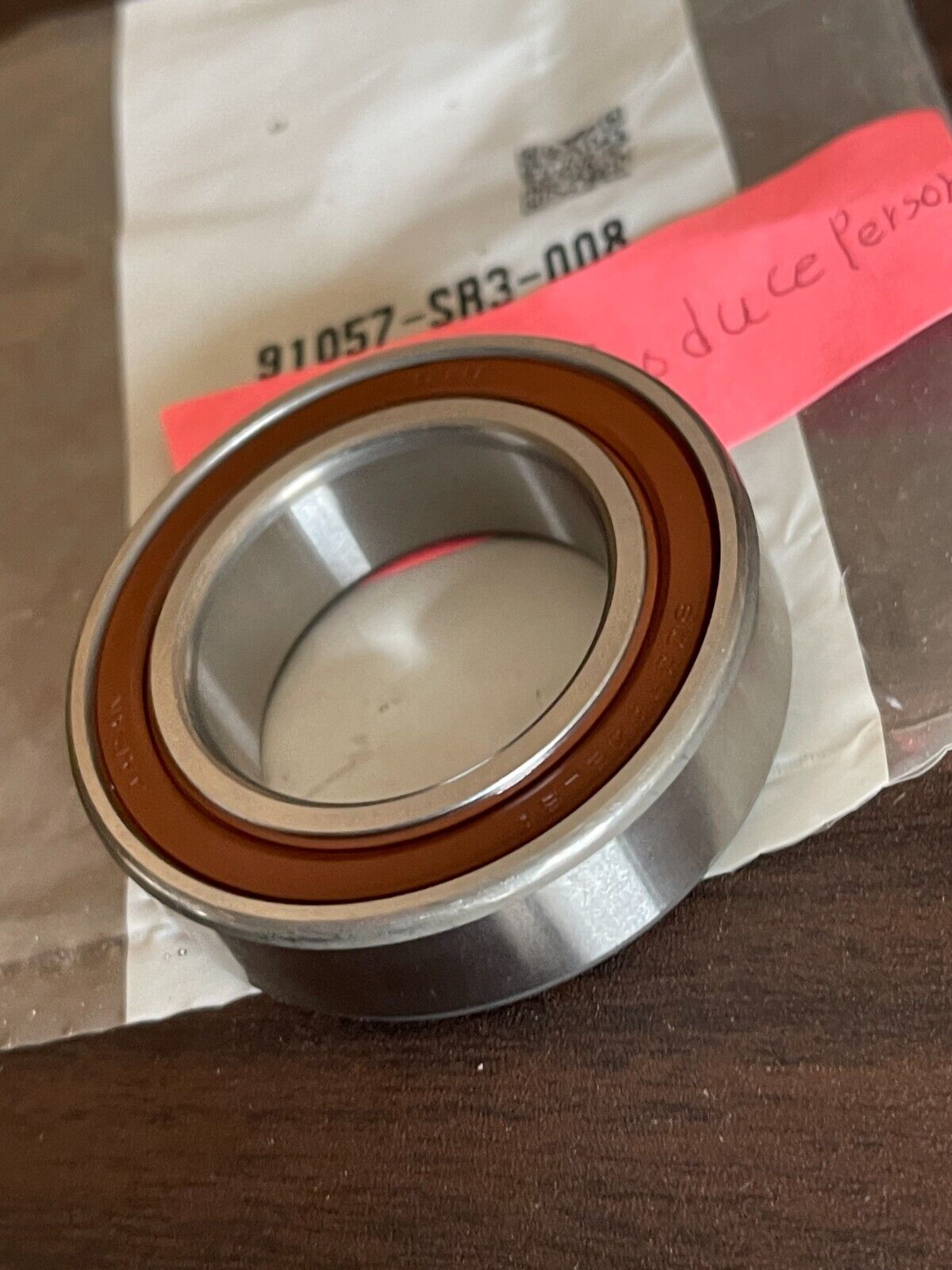 Genuine Honda Front Intermediate CV Axle Half Shaft Bearing 91057-SR3-008 OEM
