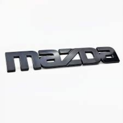Genuine Mazda 1984-1985 RX-7 Front Bumper Black MAZDA Emblem Logo F023-51-770A
