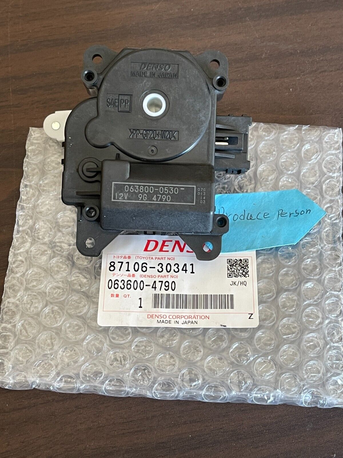 Genuine LEXUS IS300 87106-30341 Climate Temp Control Heater Servo Motor New OEM