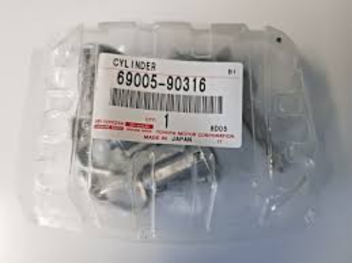 Toyota OEM 79-83 Land Cruiser BJ40 FJ40 Cylinder Lock Set w/ Keys Ignition Doors