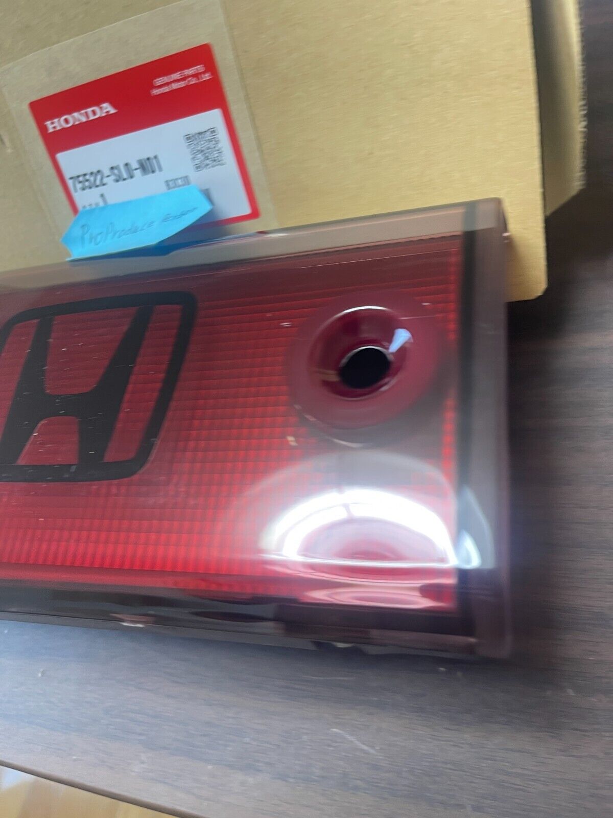 HONDA ACURA H Rear Back Lamp Center lens Panel Garnish GENUINE NSX NA1 NA2