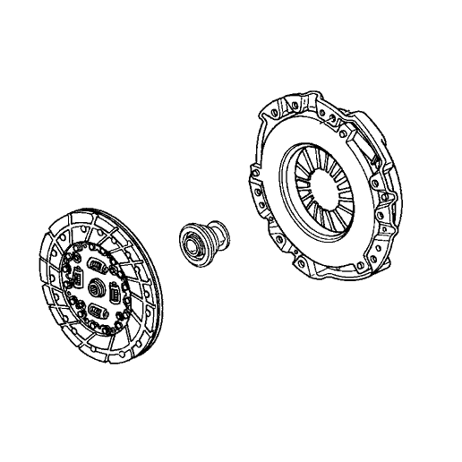 HONDA Genuine Clutch Cover Pressure Disc S2000 AP1 AP2 00-09 22300-PCX-015 OEM