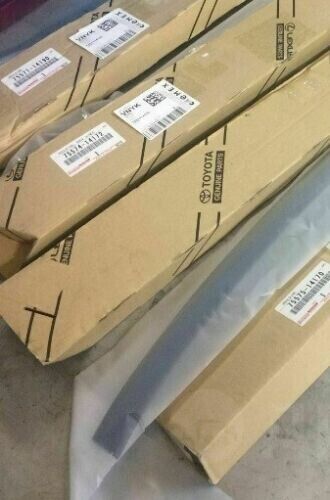 Toyota Genuine Supra MK3 JZA70 Rear Grass Windshield Molding Set Japan New
