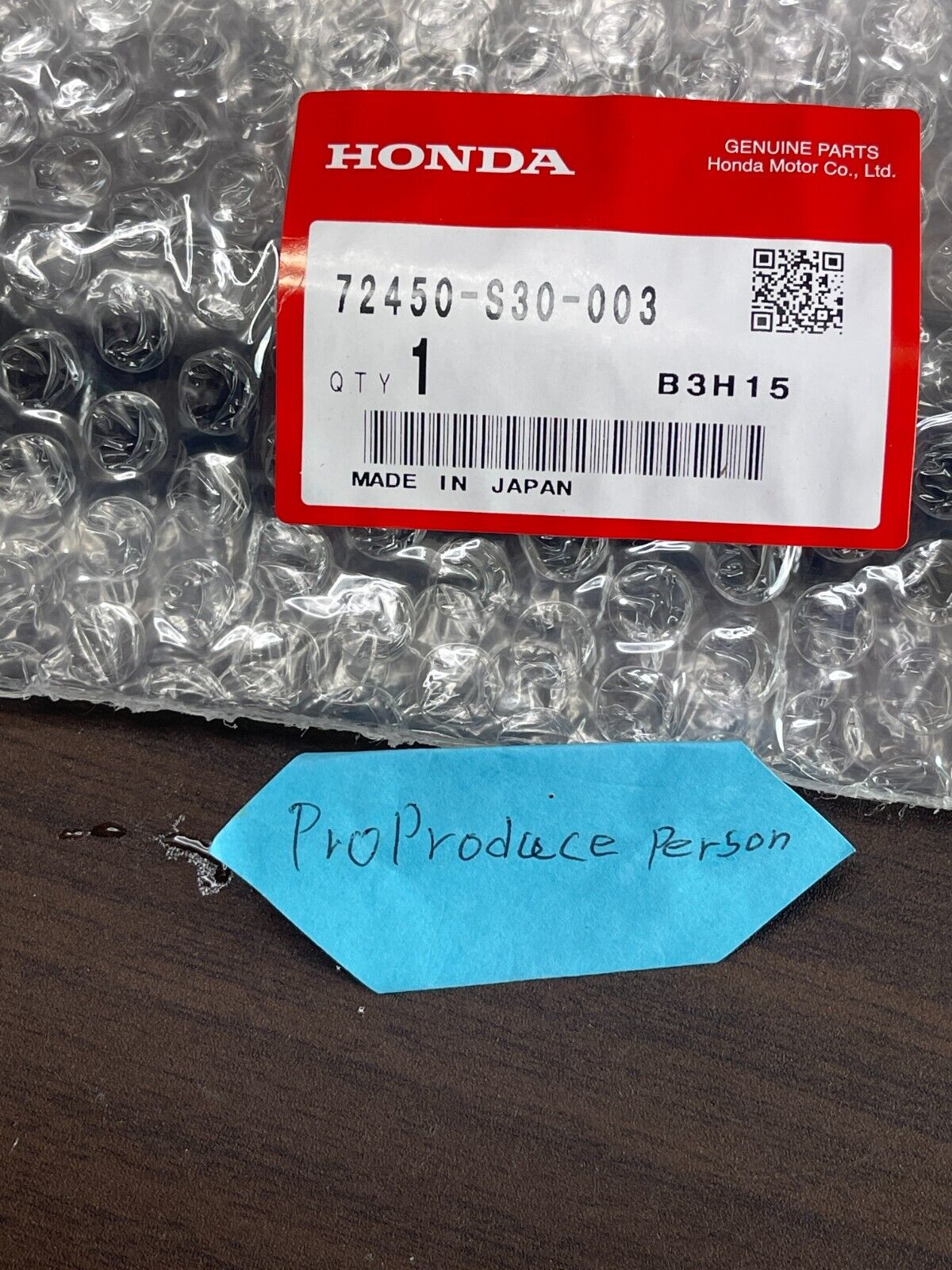 Honda Genuine Prelude BB Window Door Molding Weather Strip Outer LH RH Japan New