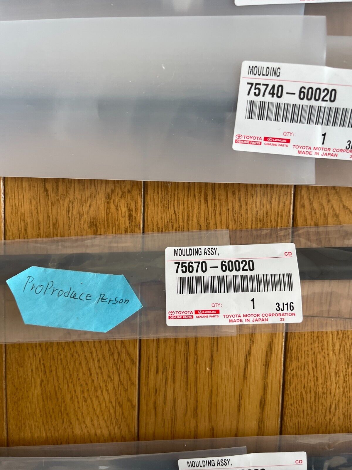 TOYOTA 91-98 Land Cruiser 80 FJ80 FZJ80 Lexus LX450 6-Set Door Belt Molding