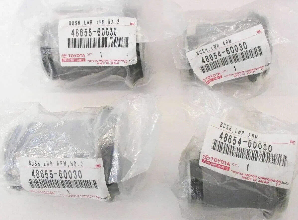 Toyota OEM 2003-09 4Runner Lexus GX470 Front Lower Control Arm Bushing Set L & R