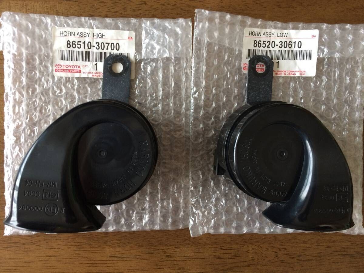 Genuine TOYOTA OEM LEXUS LS600 600HL IS250 IS350C ISF LS460 High / Low Horn Set
