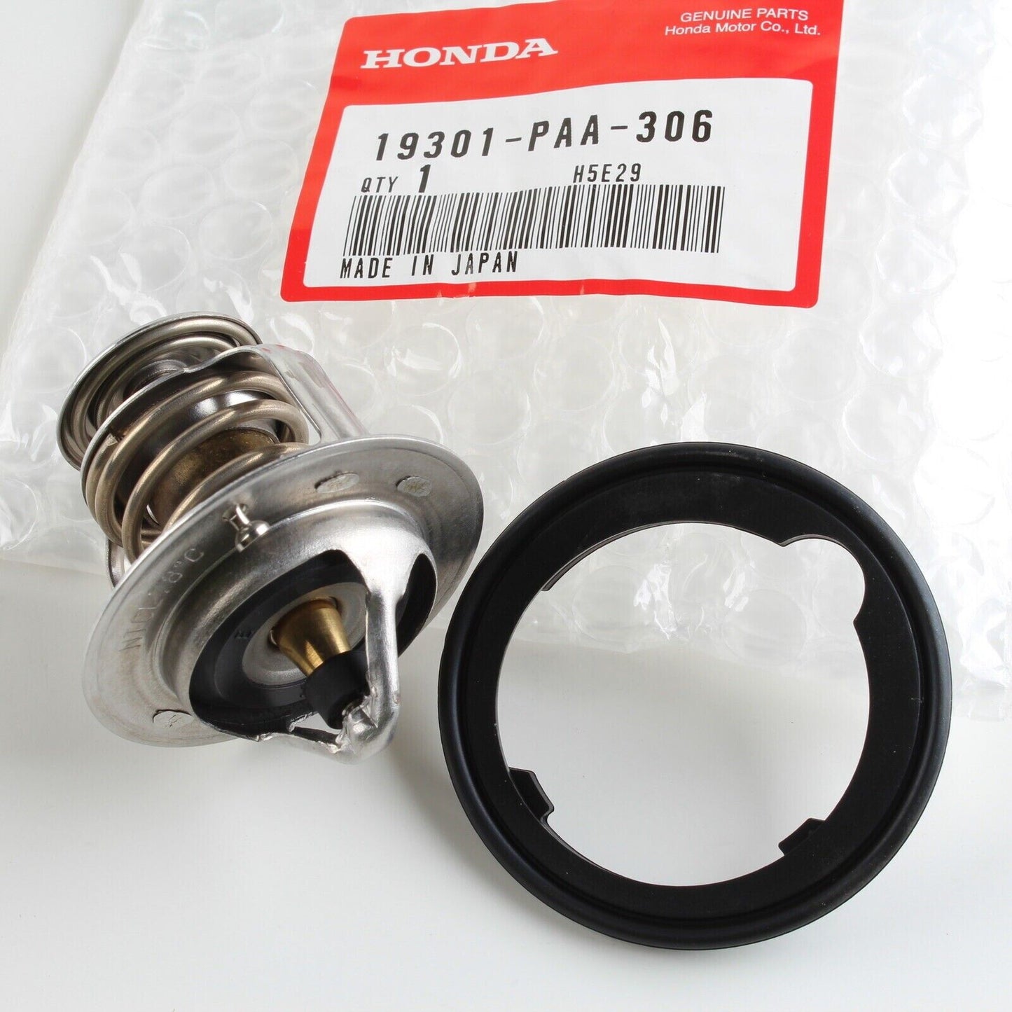 Honda OEM Thermostat and Gasket Accord Prelude Integra CRV Civic 19301-PAA-306