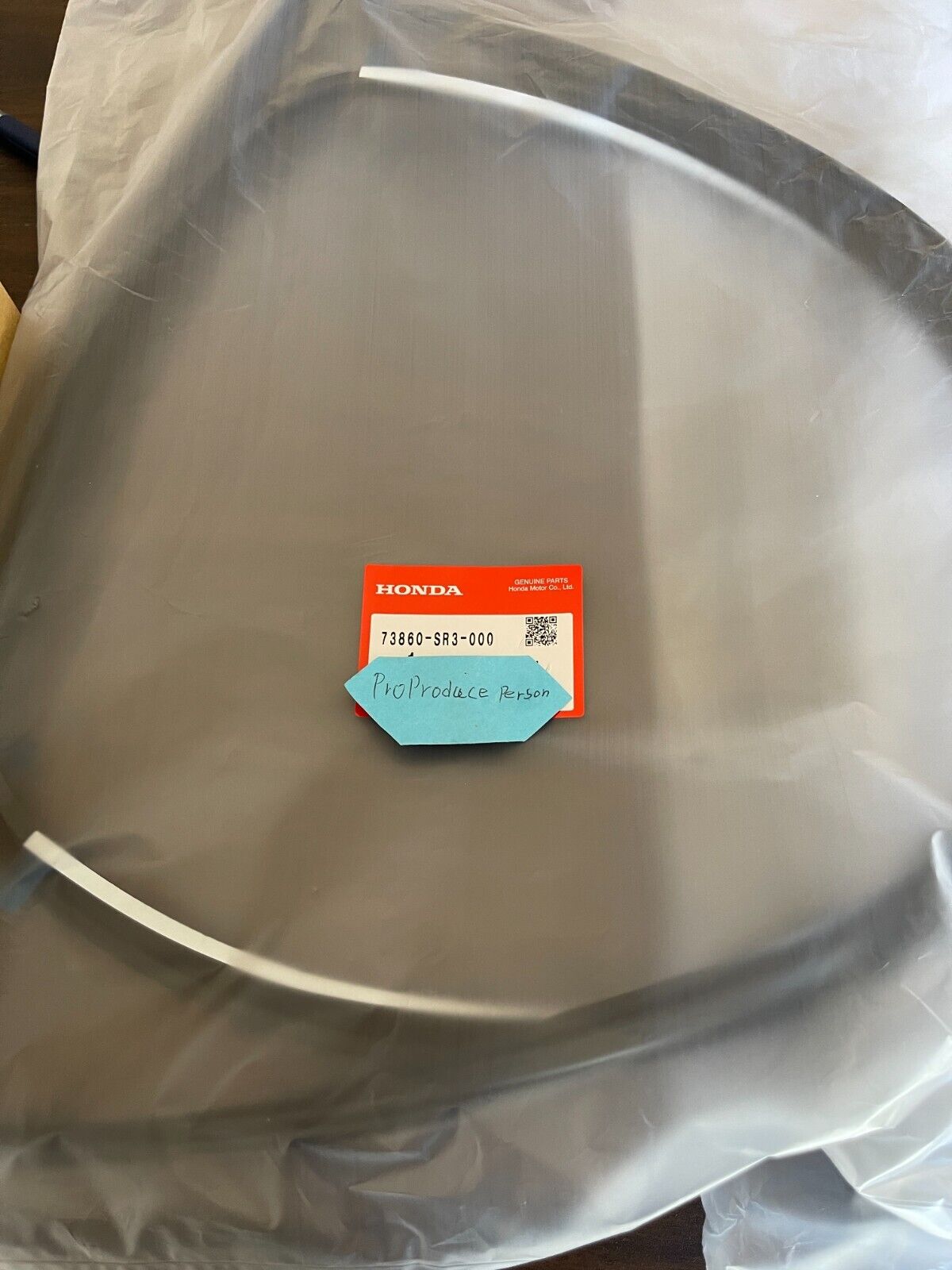 Genuine HONDA Rear Quarter Glass Window Molding Seal CIVIC EG4 EG6 RH & LH ST