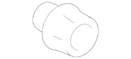 Subaru OEM 1987-2023 Forester Impreza Legacy Exterior Wheel Lug Nut 28171AJ001